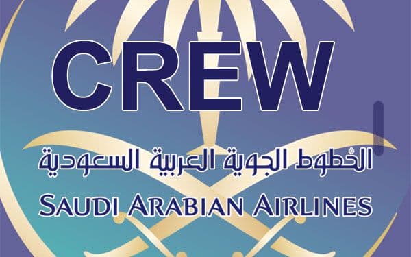 Saudi Arabian Airlines Crew Tag
